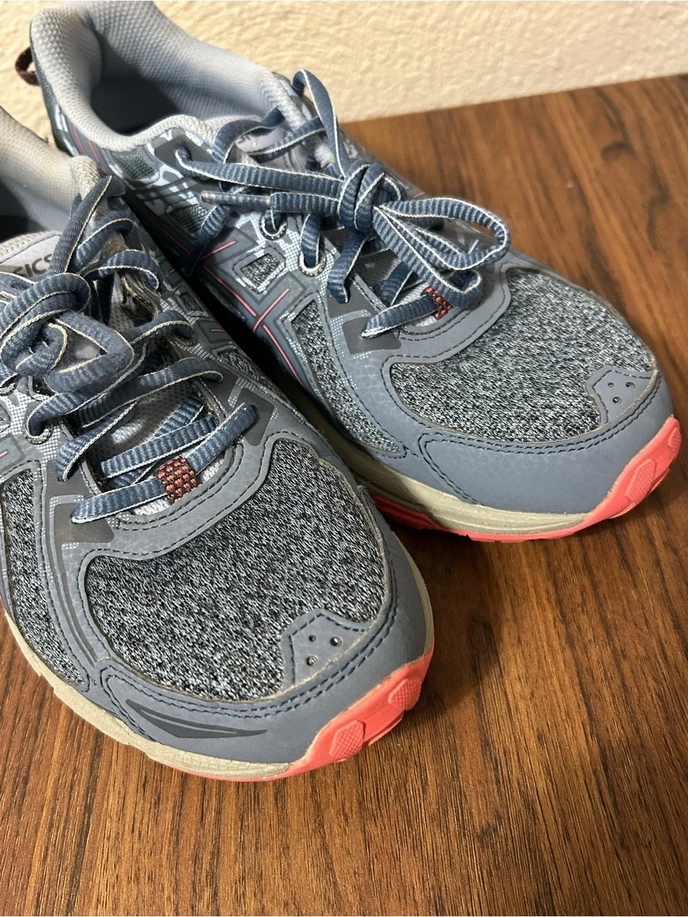 ASICS Gel-Venture 6 Women’s Running Shoes Size 8.5 Blue Grey Pink